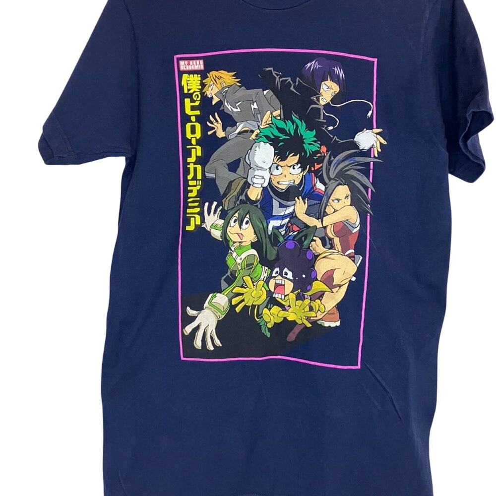 My Hero Academia T-Shirt Navy Size S navy Funimation